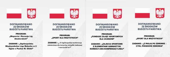 DOFINANSOWANO ZE ŚRODKÓW BUDŻETU PAŃSTWA